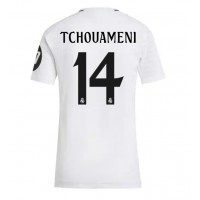 Billiga Real Madrid Aurelien Tchouameni #14 Hemma fotbollskläder Dam 2024-25 Kortärmad